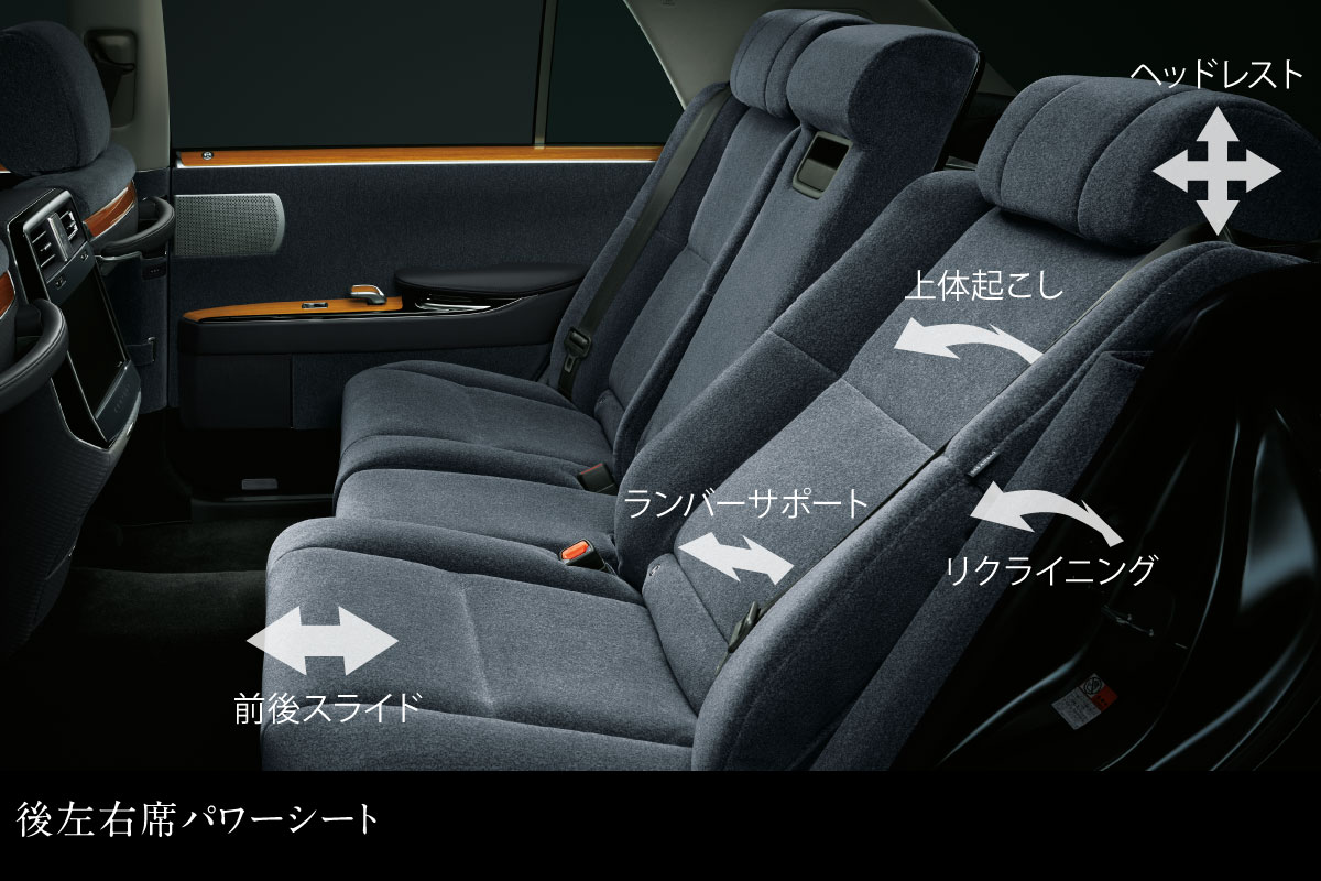 トヨタセンチュリー腰あてランバーサポート