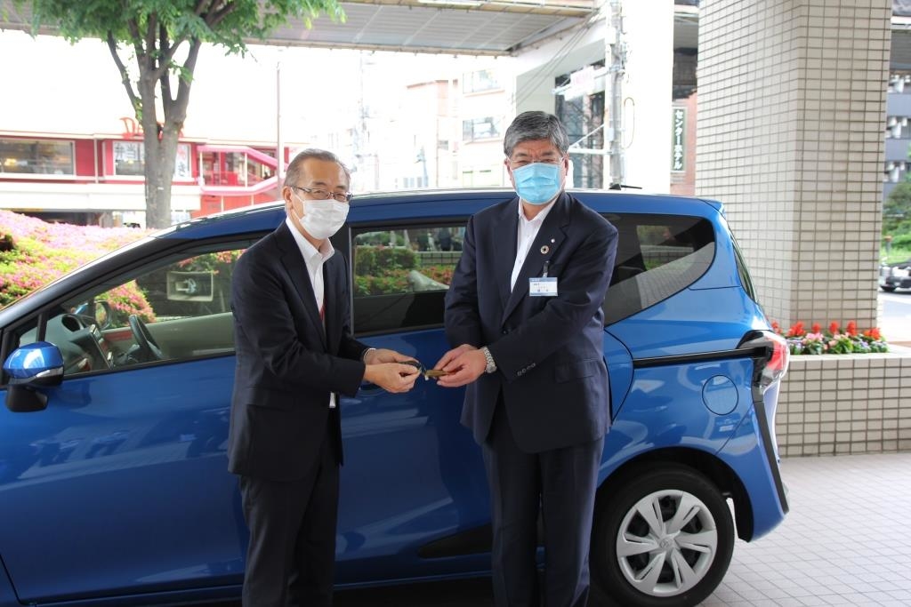 販社ニュース_板橋区に新型コロナウィルス感染者移送用の車両を提供