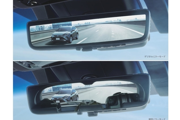 新型ハリアー_デジタルインナーミラー