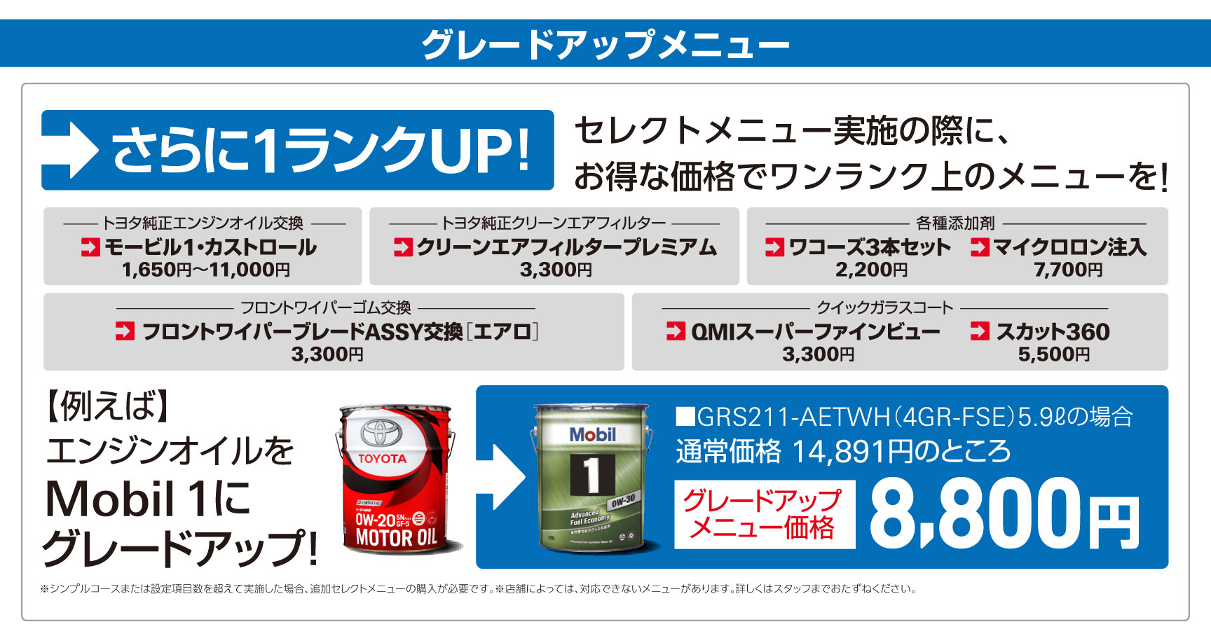 メンテナンスパック  トヨタモビリティ東京株式会社