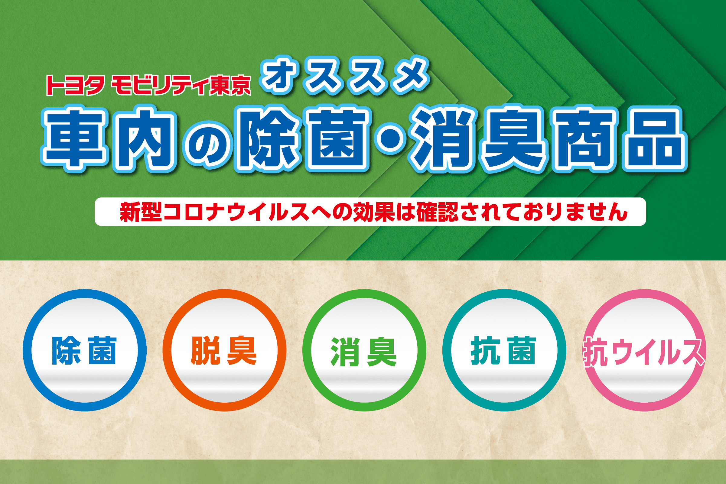 おすすめ除菌・消臭商品