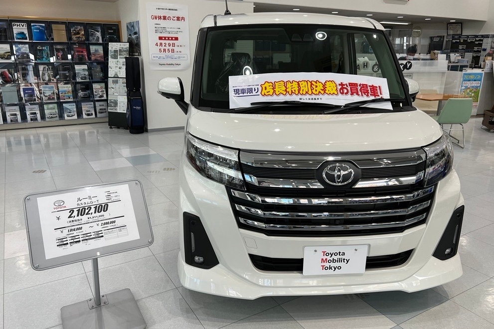 ルーミー展示