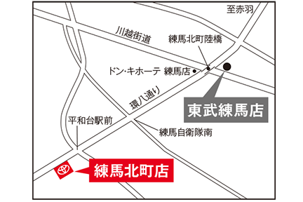 東武練馬店閉店‗練馬北町店案内