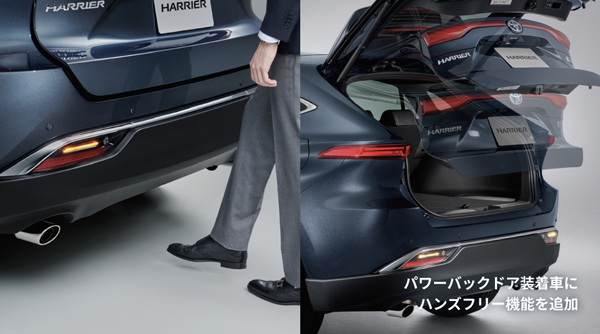 KINTO FACTORY ハリアーの後付けメーカーオプション取扱い開始
