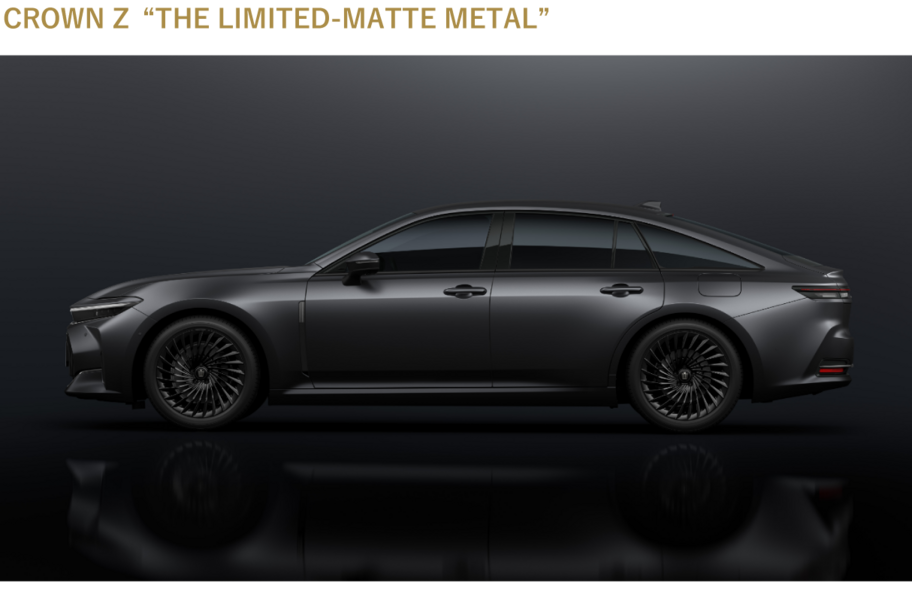 SEDAN Z“LIMITED-MATTE METAL”