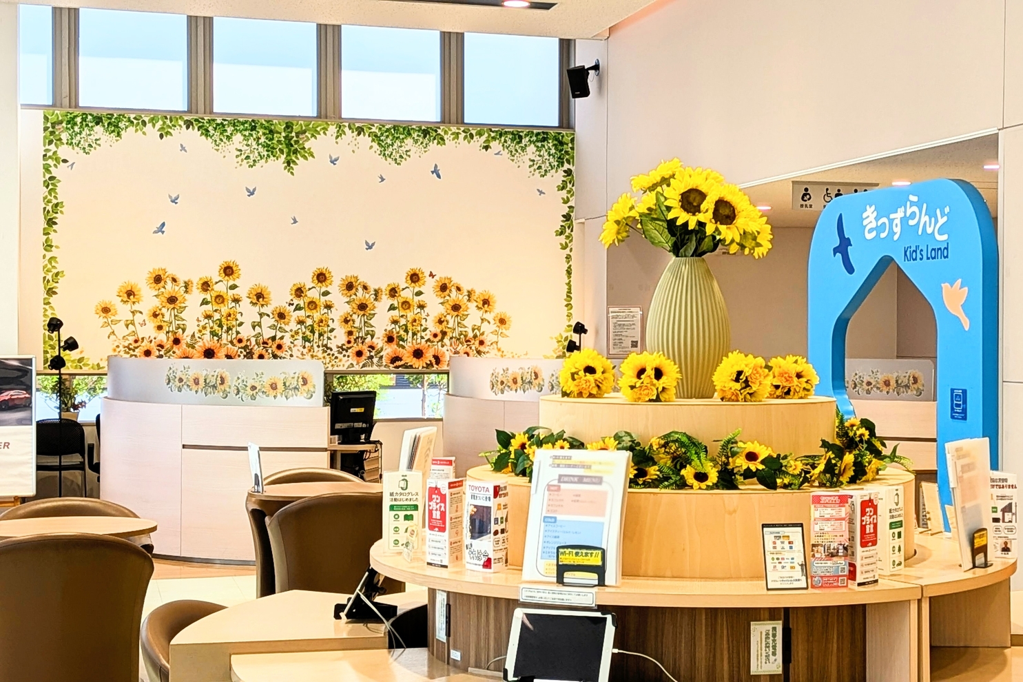 7月店舗装飾ショールーム全体:7月店舗装飾7