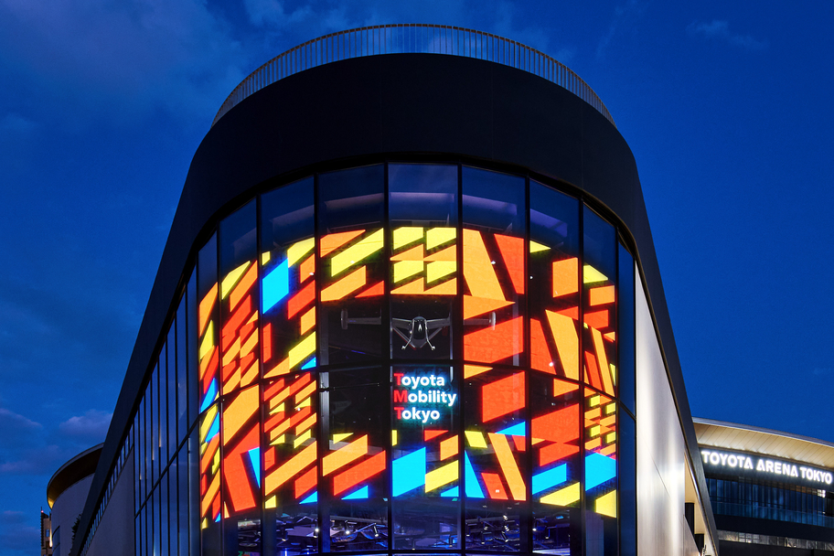 アリーナミライエ屋外広告ビジョン