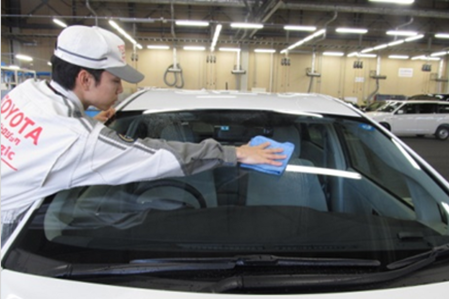 【店舗使用不可】B51_中古_簡易清掃_外側ウインドー拭き上げ