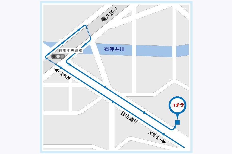 迂回路_練馬貫井