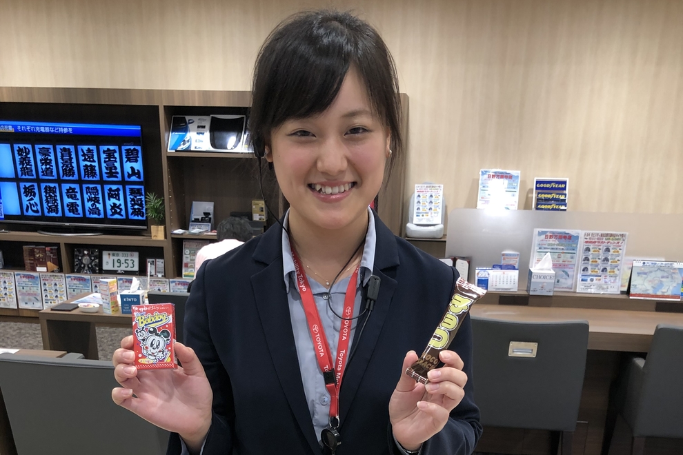 お菓子つかみ取り