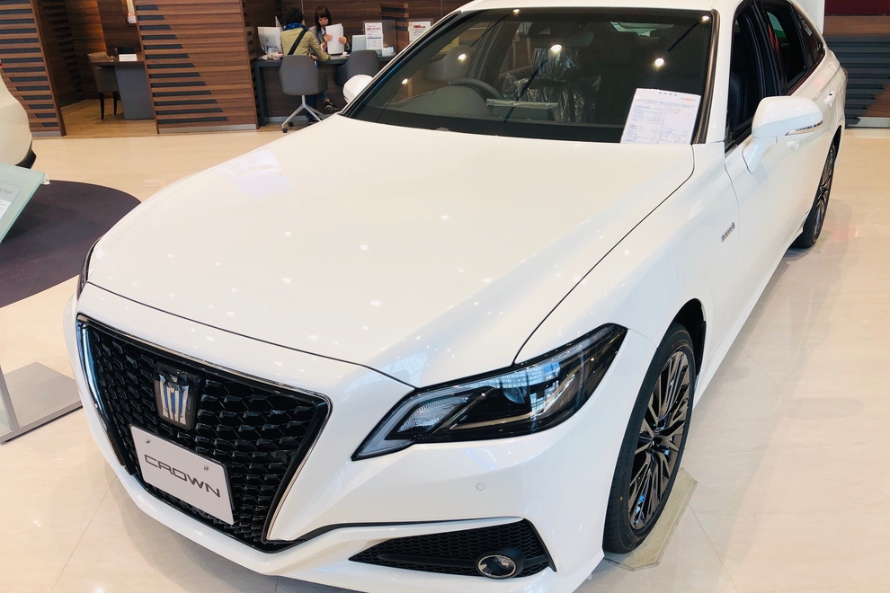 クラウン展示車