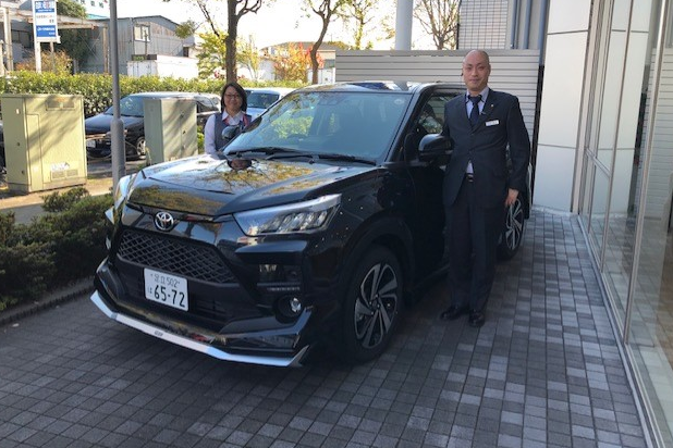 ライズ試乗できます。