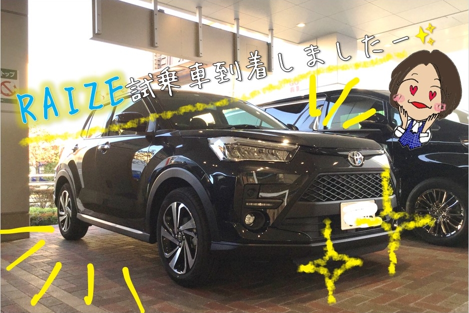 RAIZE試乗車