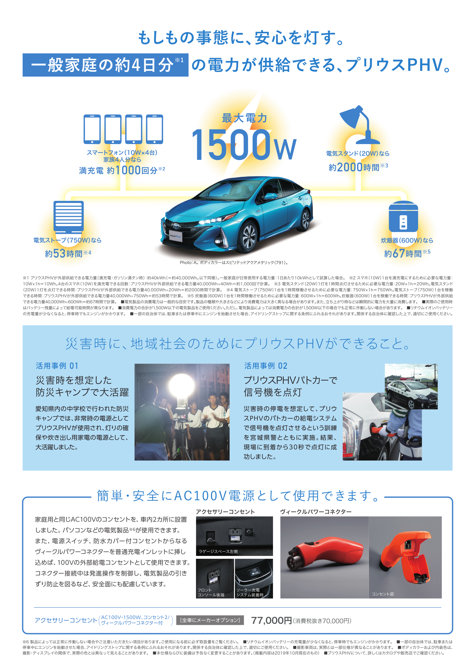 備えにもなるプリウスphv トヨタモビリティ東京 備えにもなるプリウスphv トヨタモビリティ東京