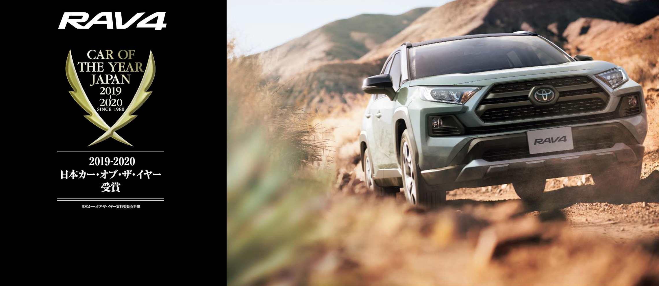 RAV4 2019-2020 日本カー・オブ・ザ・イヤー受賞