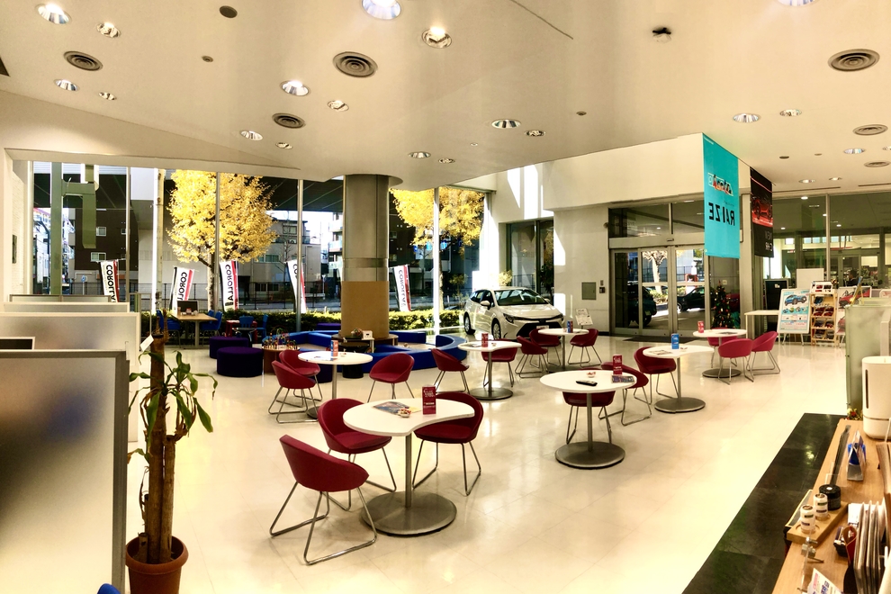北池袋店(旧:ネッツ東京TOWNPORT 北池袋)商談ルーム