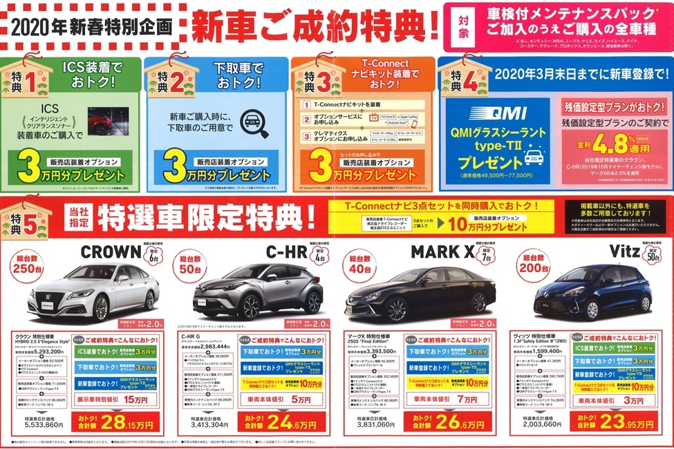 八王子明神町店 2020年新春特別企画