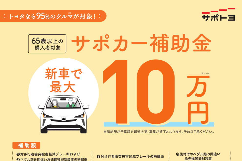 サポカー補助金