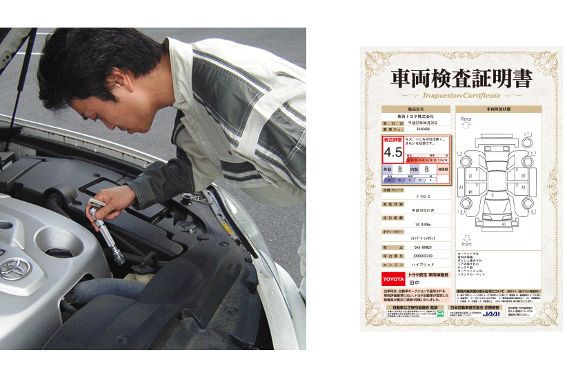 車両検査証明書