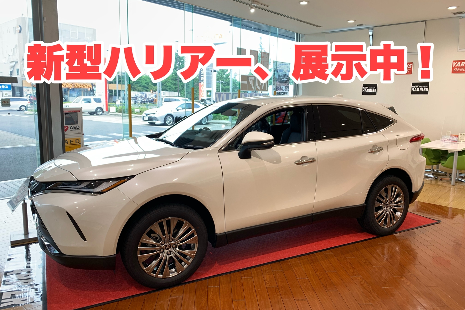 ハリアー展示