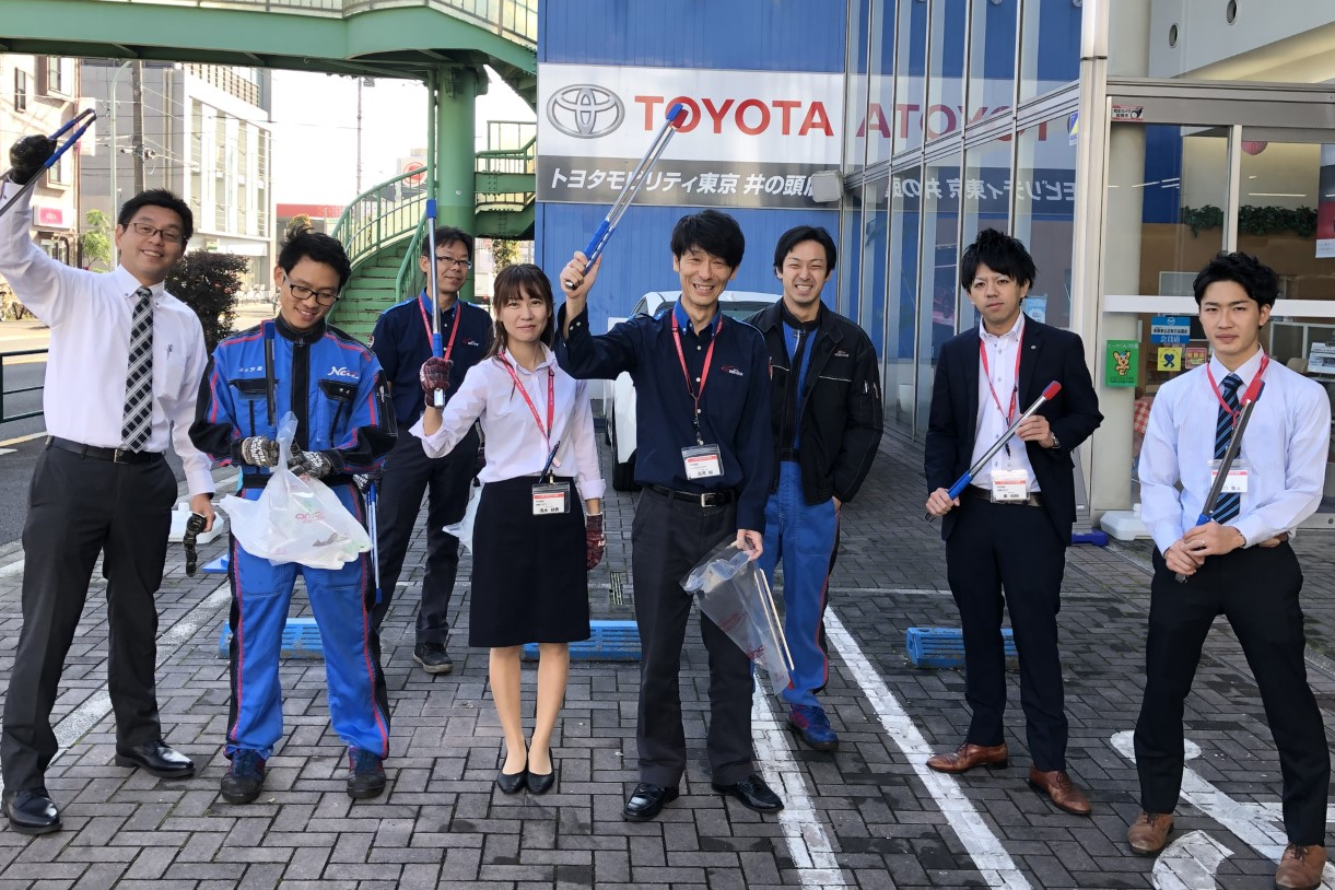 井の頭店クリーン大作戦