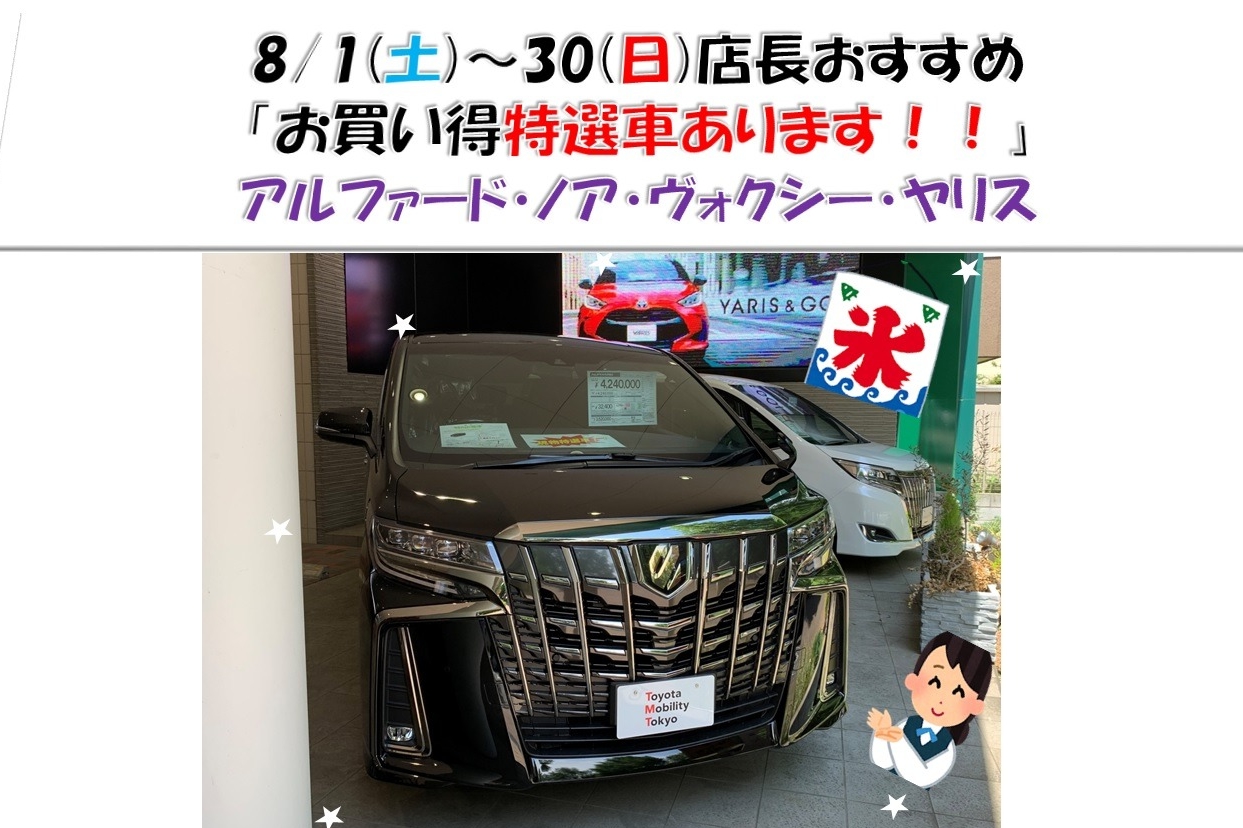 八王子いちょう通り特選車