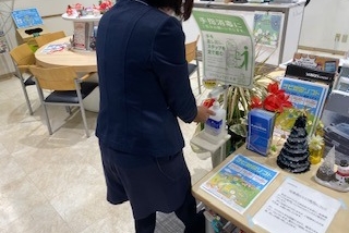 14RUcar光が丘手指消毒
