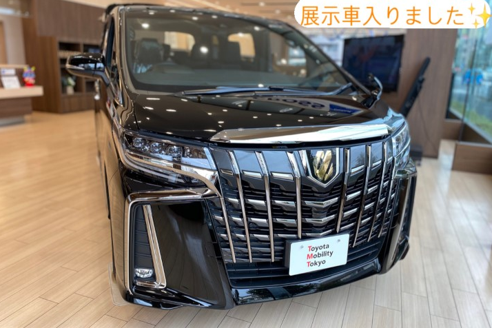 アルファード展示