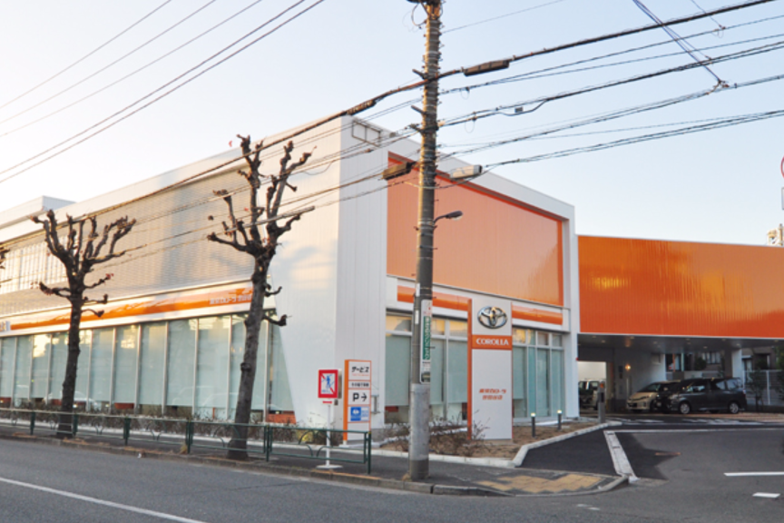 世田谷桜丘店(旧:東京カローラ世田谷店)外観