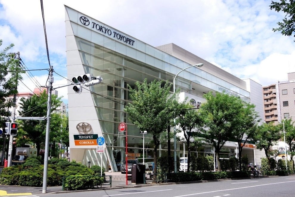渋谷神泉店(旧:東京カローラ渋谷店)外観